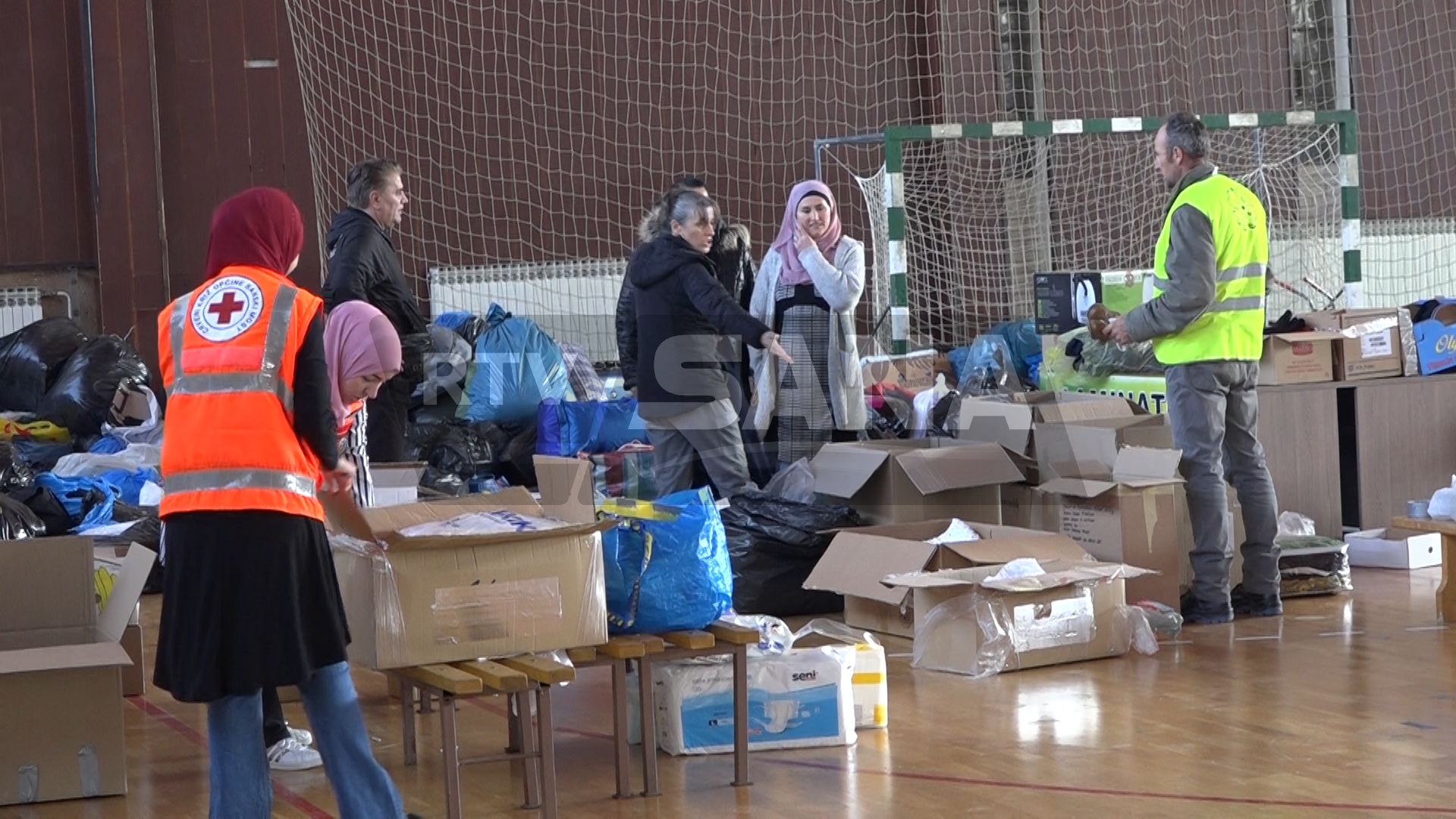 HUMANITARNA AKCIJA ZAPOČELA, VELIKO SRCE SANJANA