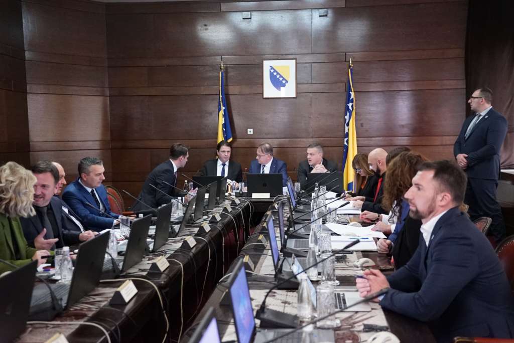 SJEDNICA VLADE FEDERACIJE BIH DANAS U SARAJEVU