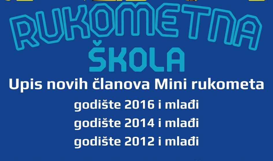 POČELA SA RADOM ŠKOLA RUKOMETA
